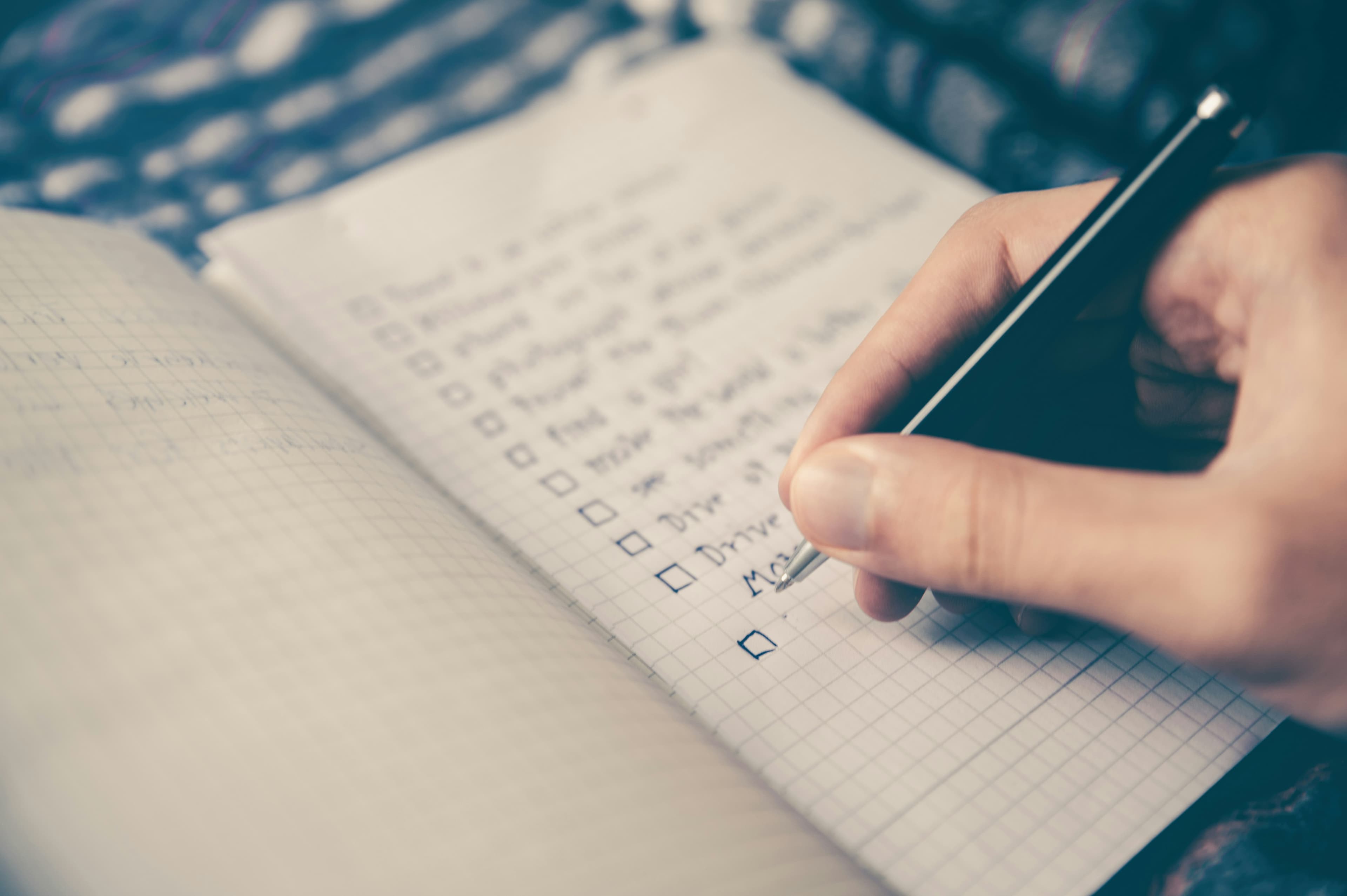 Reusable Checklists